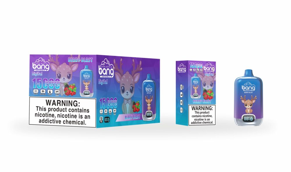 Bang digital 15000 puffs
