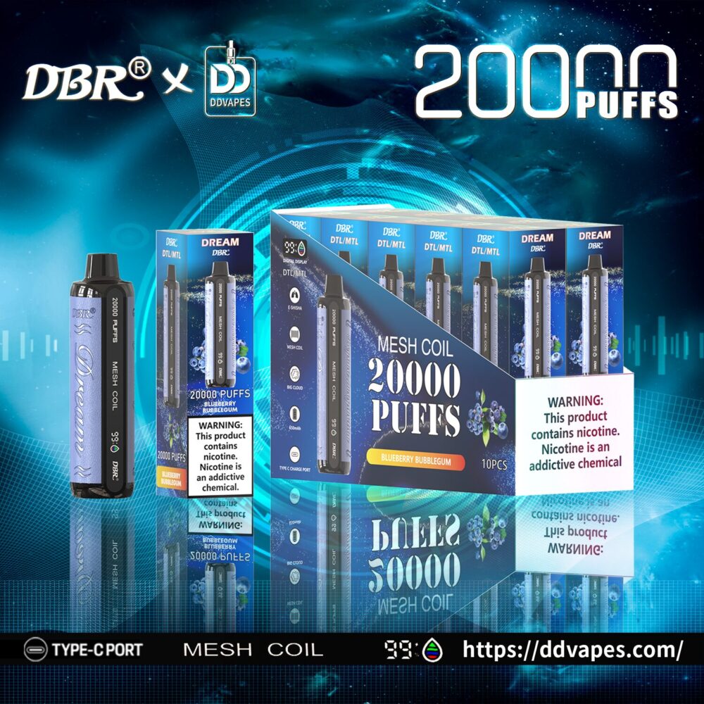 DBR DREAM EMOCKS-DBR VAPE 20000 Puffs 20k Disposable Vape – Bild 11